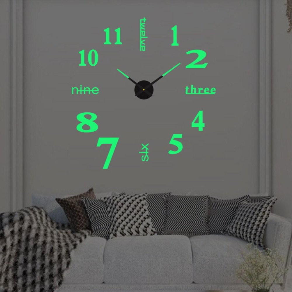Living Room Modern Wall Clock | Adaptable Design