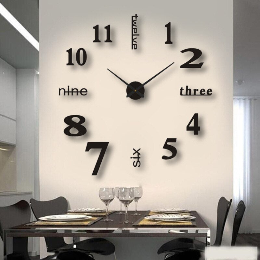 Living Room Modern Wall Clock | Adaptable Design