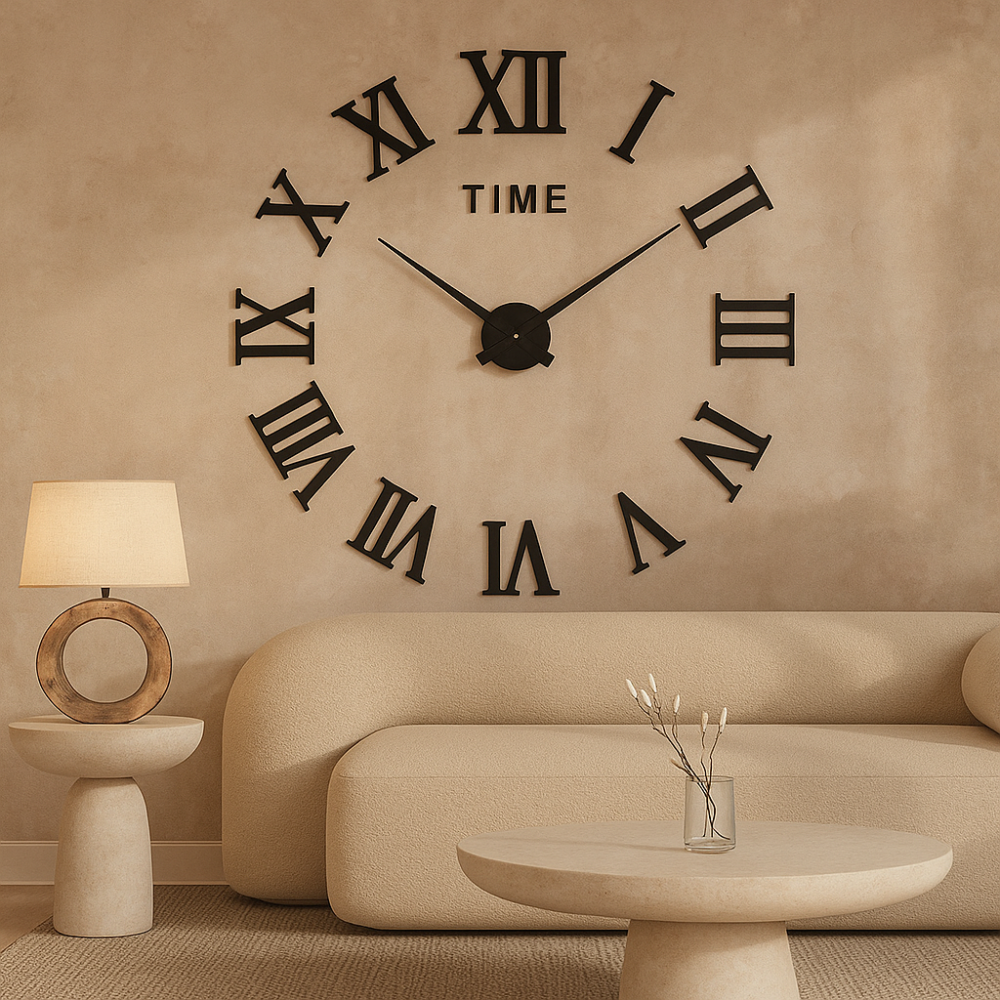 Living Room Modern Wall Clock | Adaptable Design