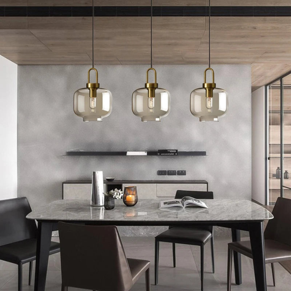 Pendant Light for Kitchen | Nordic Loft-Style Hanging Lamp for Industrial Interiors