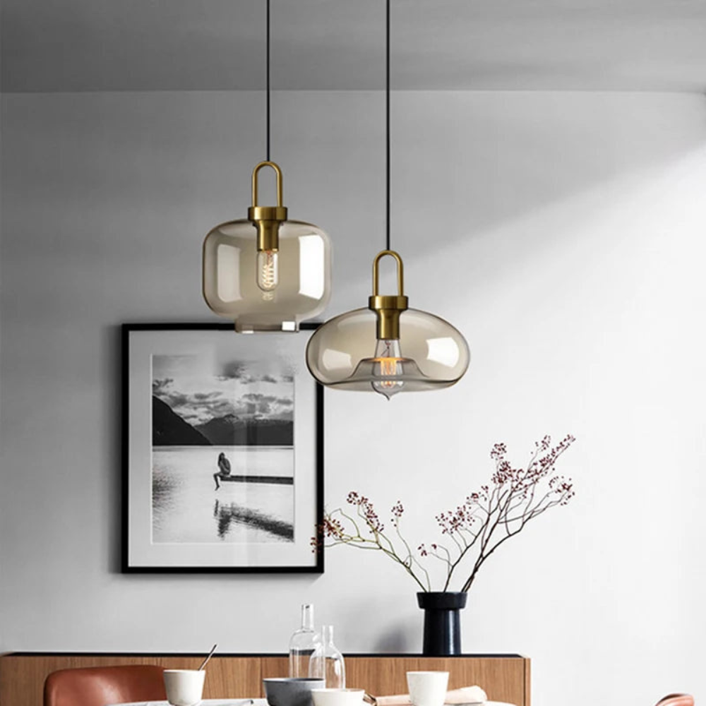 Pendant Light for Kitchen | Nordic Loft-Style Hanging Lamp for Industrial Interiors