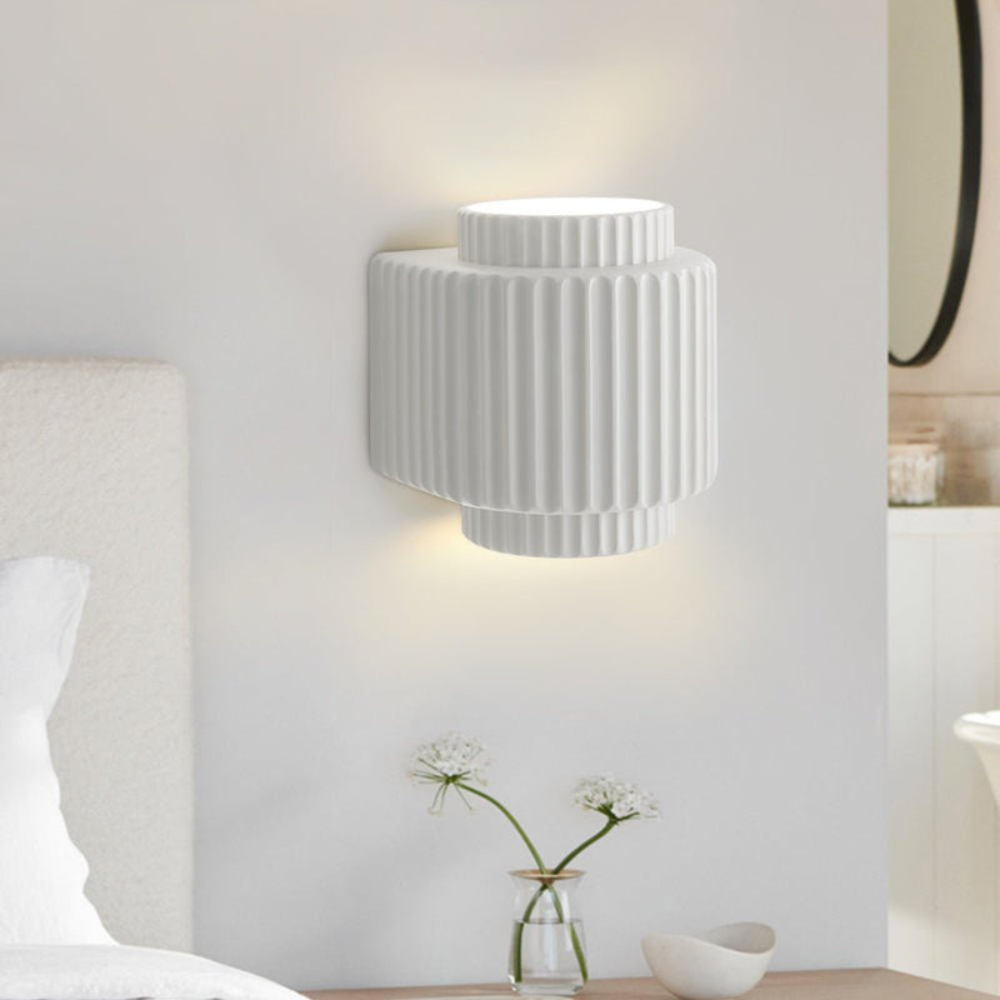 Nordic Layered Wall Light | Modern Minimalist Sconce for Living Room & Bedroom