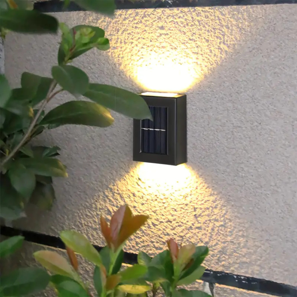 Garden Solar LED Wall Lights | Automatic Outdoor Lighting
