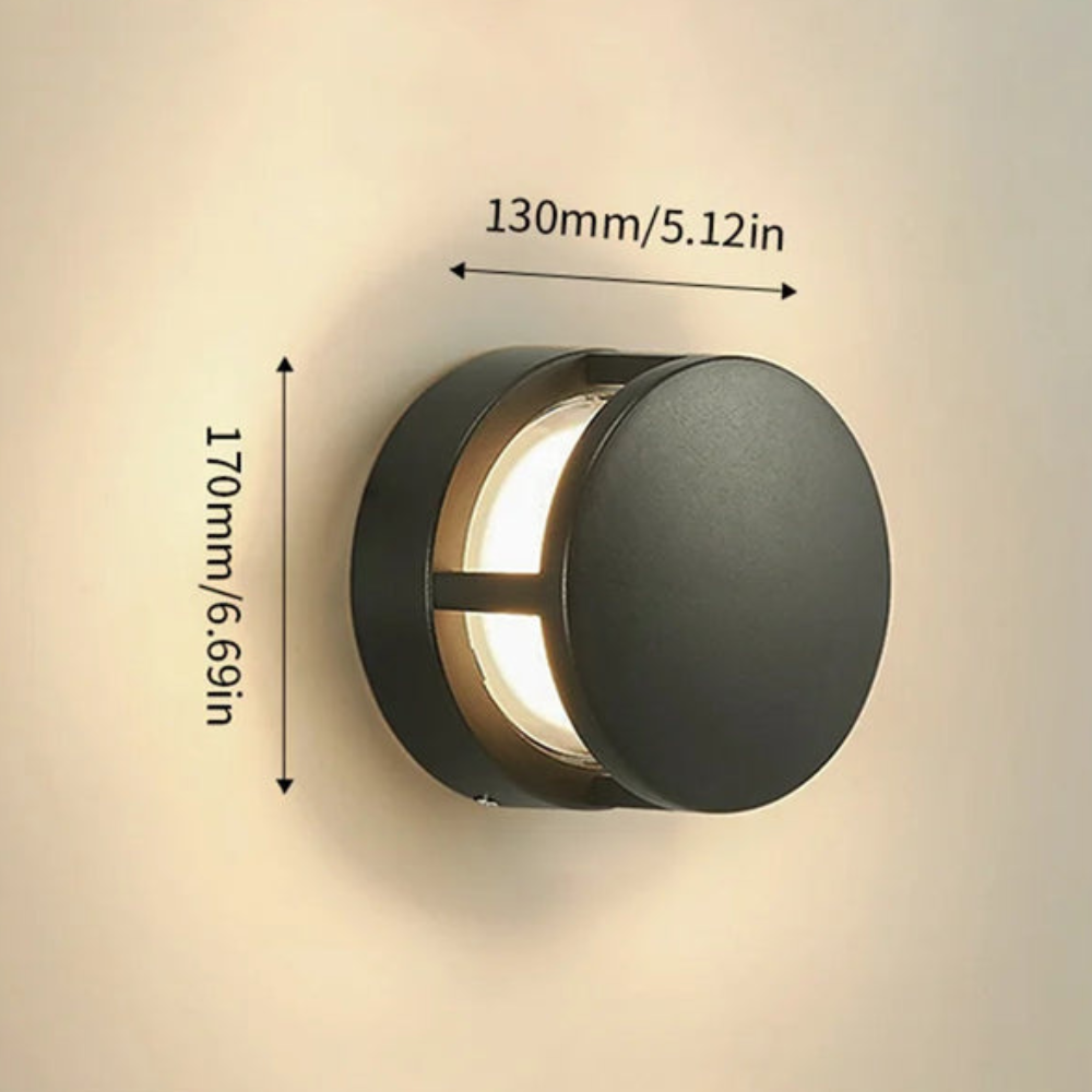 Waterproof Motion Sensor LED Wall Light | Outdoor IP66 Porch & Garden Lamp