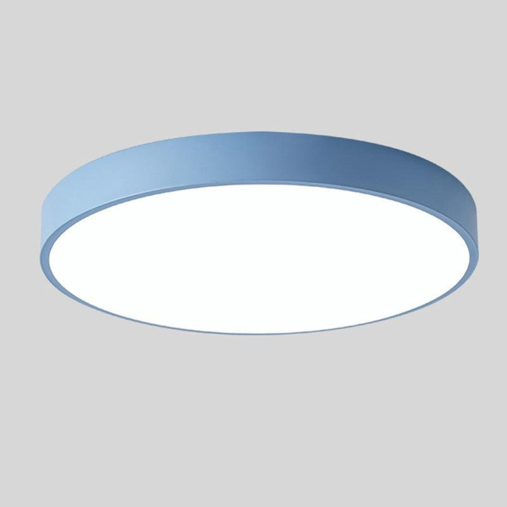 Bedroom Minimalist Flush Mount Ceiling Light | Nordic Circular Design
