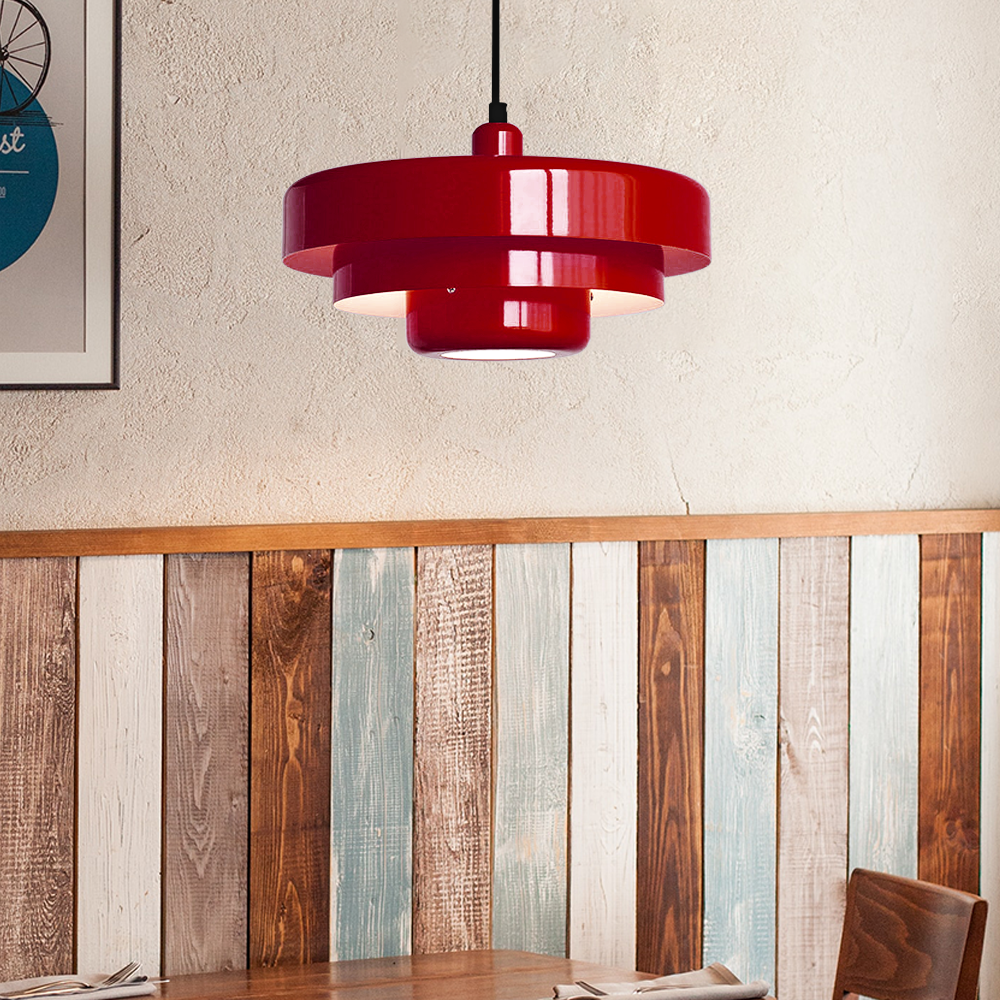 Dining Room Modern Pendant Light | Mid-Century Round
