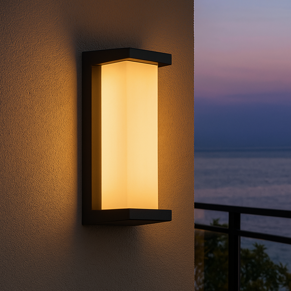 Motion Sensor LED Wall Light | Waterproof Outdoor Sconce for Porch, Balcony & Garden