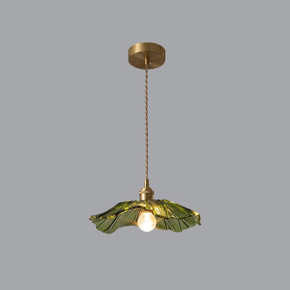Flush Mount Ceiling Light | Art Deco Flower Fixture for Bedroom or Living Room