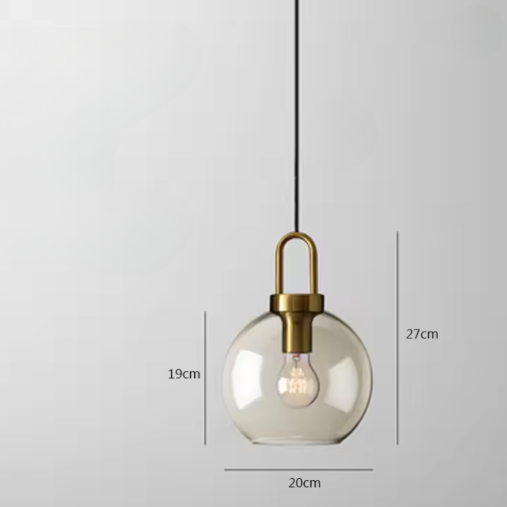 Pendant Light for Kitchen | Nordic Loft-Style Hanging Lamp for Industrial Interiors