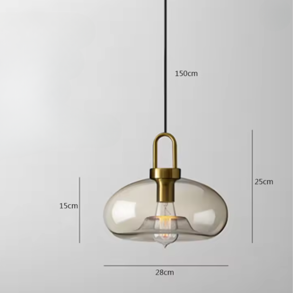 Pendant Light for Kitchen | Nordic Loft-Style Hanging Lamp for Industrial Interiors