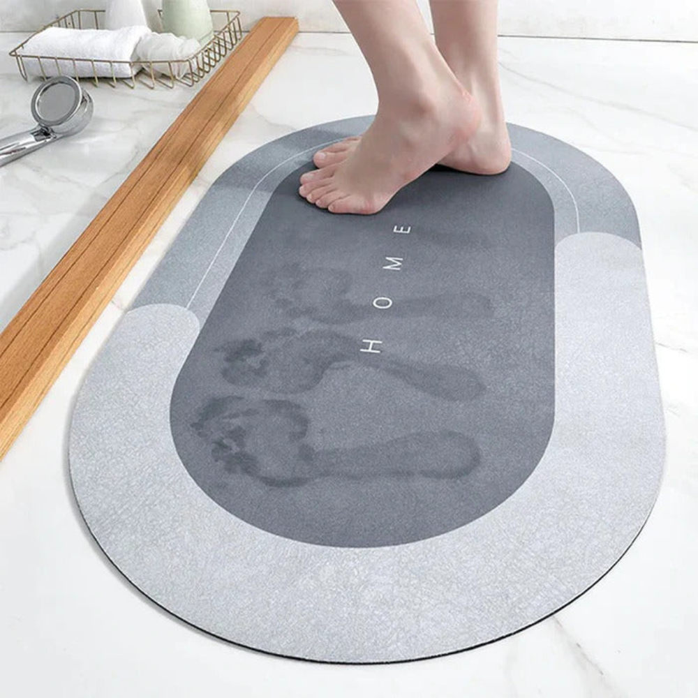Bathroom Non-Slip Bath Mat | Super Absorbent Design