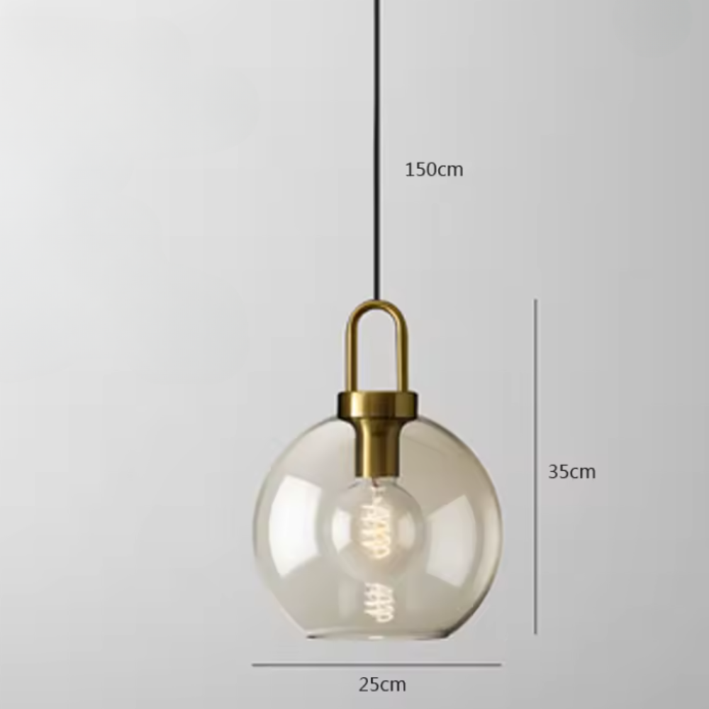 Pendant Light for Kitchen | Nordic Loft-Style Hanging Lamp for Industrial Interiors