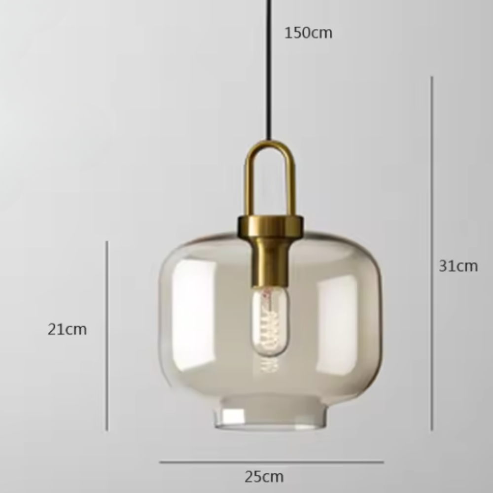 Pendant Light for Kitchen | Nordic Loft-Style Hanging Lamp for Industrial Interiors