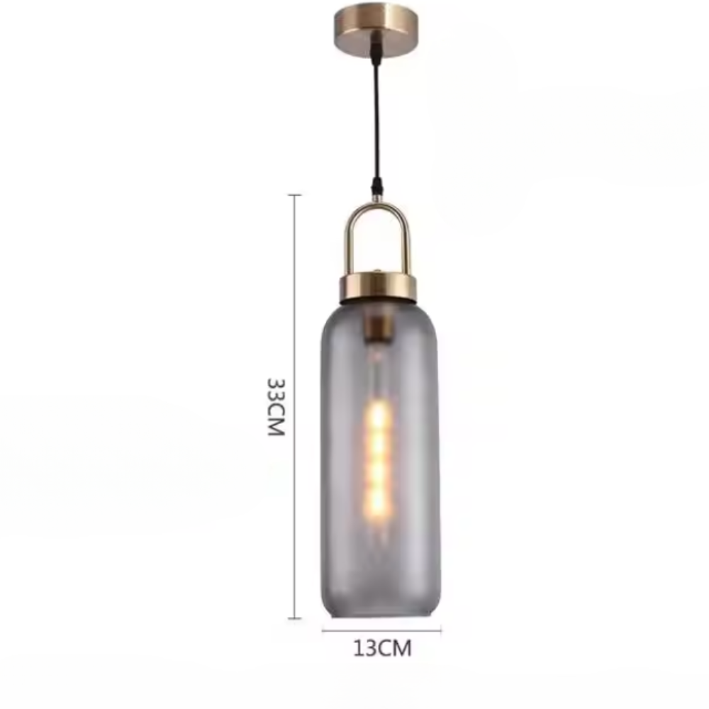 Pendant Light for Kitchen | Nordic Loft-Style Hanging Lamp for Industrial Interiors