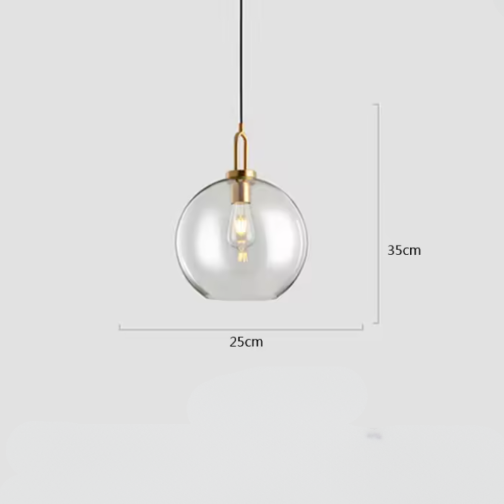 Pendant Light for Kitchen | Nordic Loft-Style Hanging Lamp for Industrial Interiors