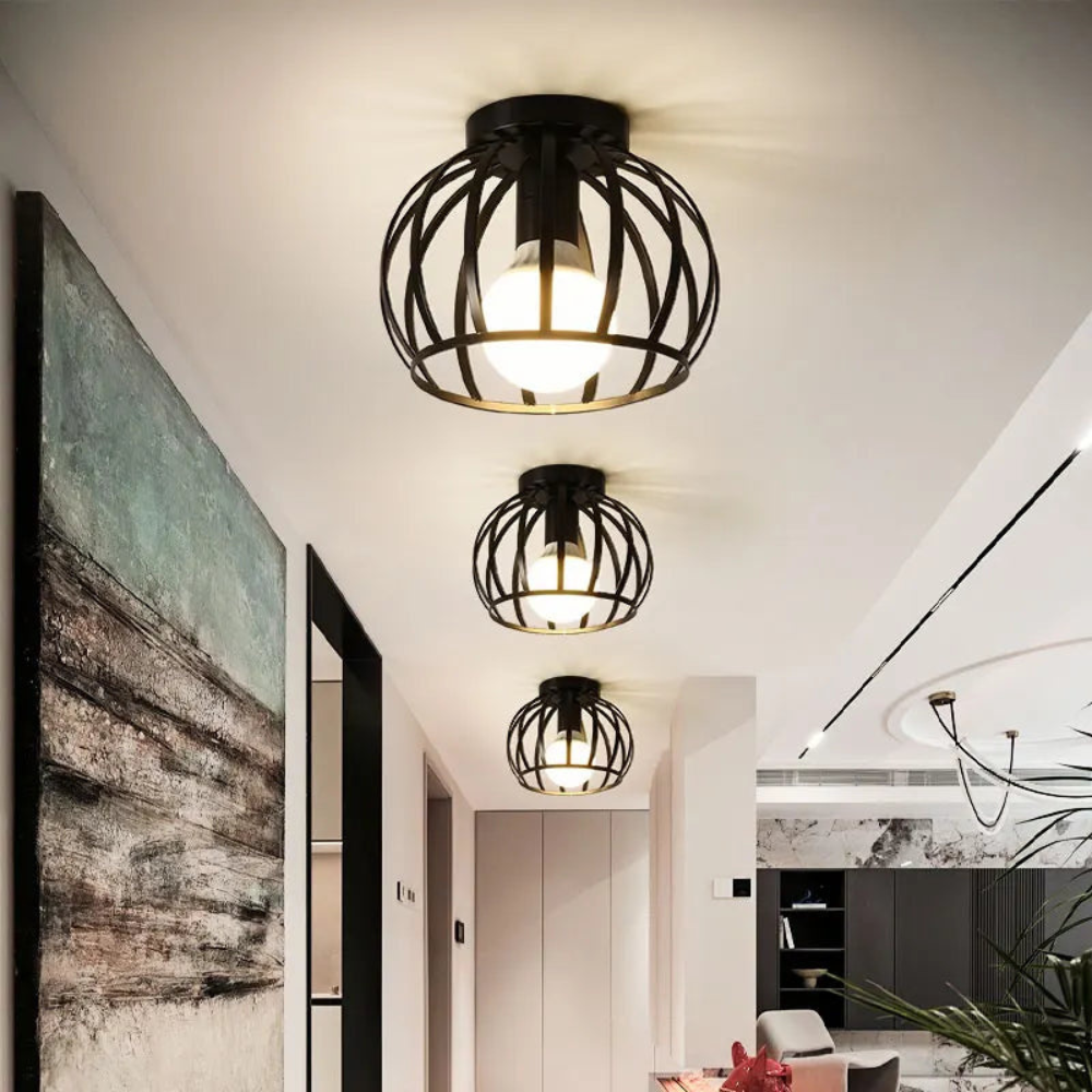 Ceiling Light | Vintage Fixture for Hallways and Foyers