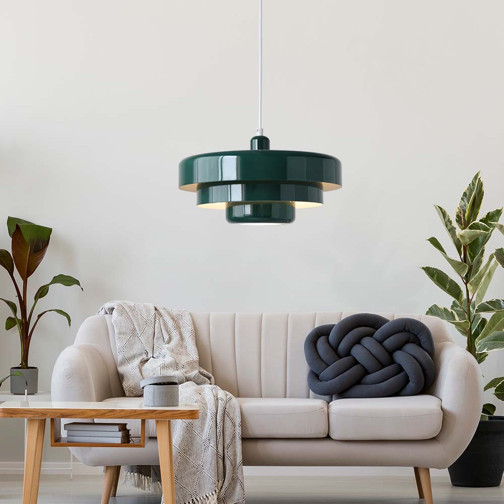 Dining Room Modern Pendant Light | Mid-Century Round