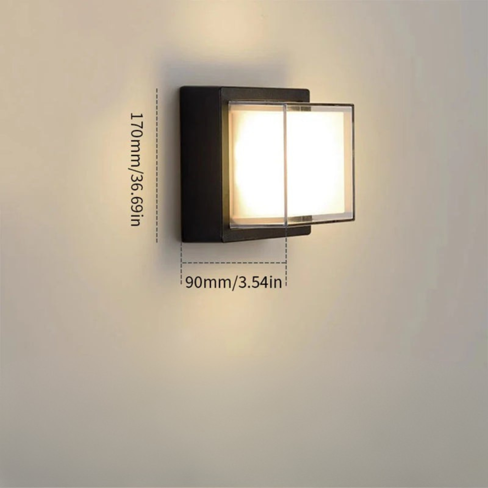 Waterproof Motion Sensor LED Wall Light | Outdoor IP66 Porch & Garden Lamp