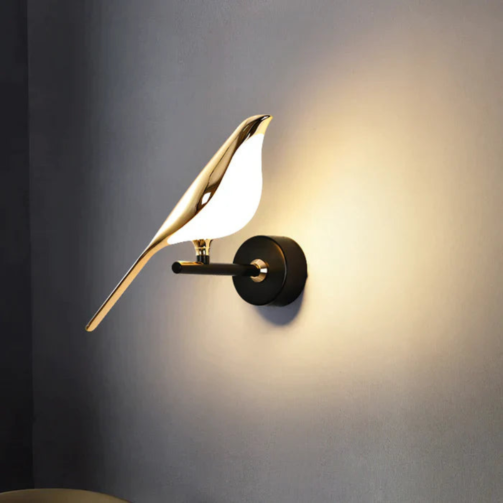 Living Room Elegant Wall Lamp | Modern Bird Design