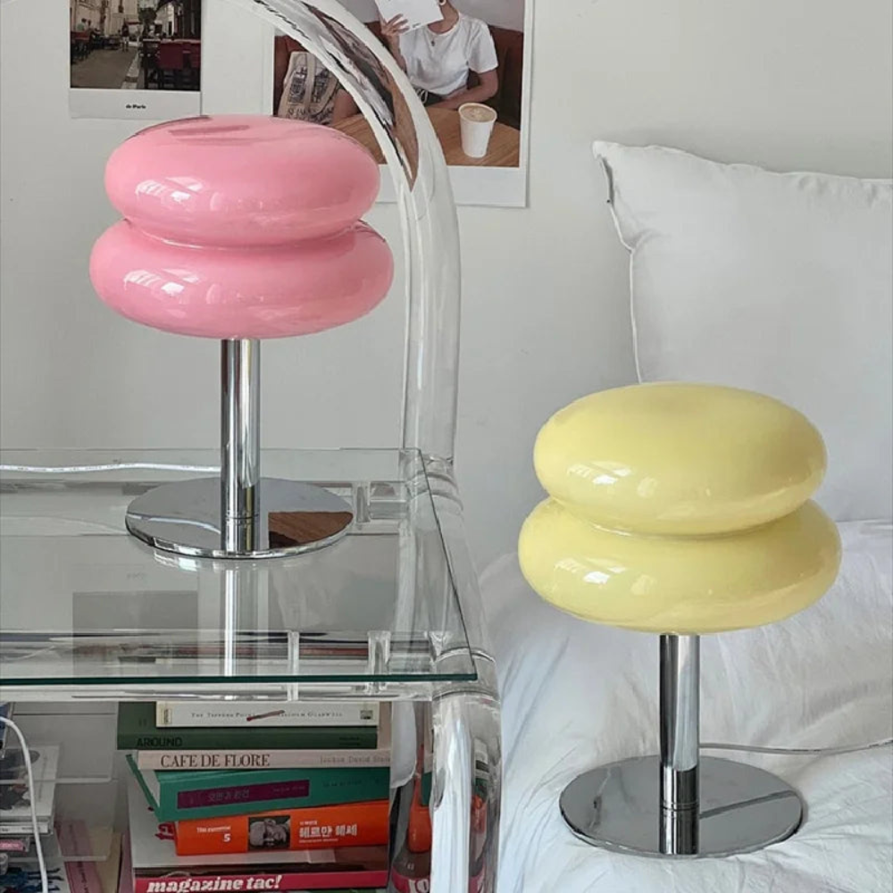 Living Room Retro Table Lamp | Modern Bubble Shape