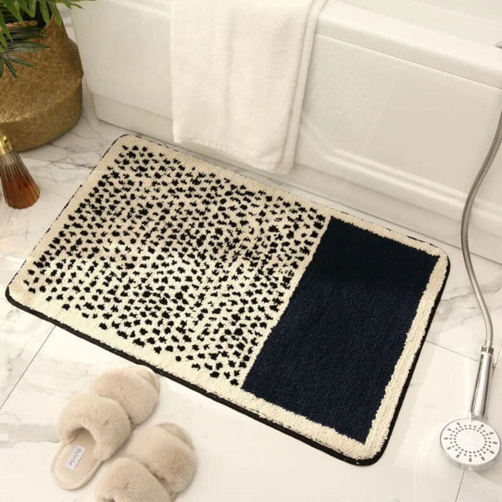 Bathroom Non-Slip Bath Mat | Abstract Modern Design