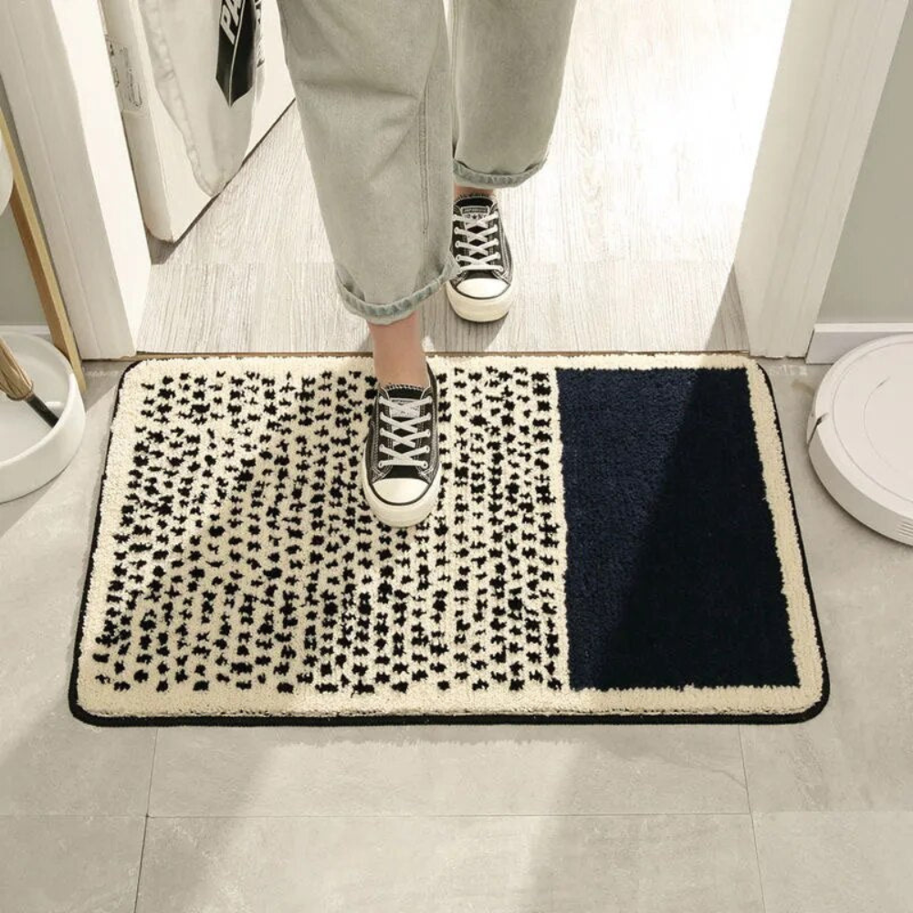 Bathroom Non-Slip Bath Mat | Abstract Modern Design