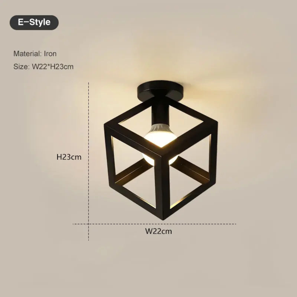 Ceiling Light | Vintage Fixture for Hallways and Foyers