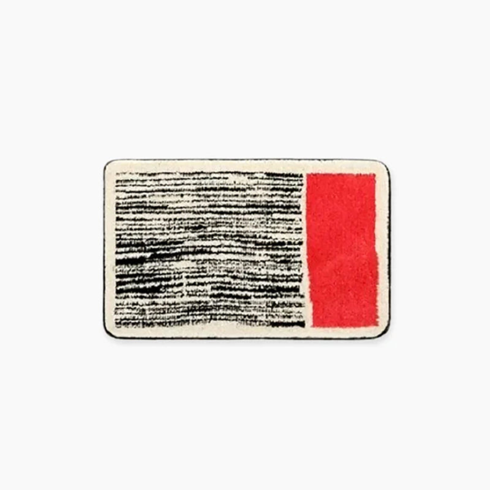 Bathroom Non-Slip Bath Mat | Abstract Modern Design