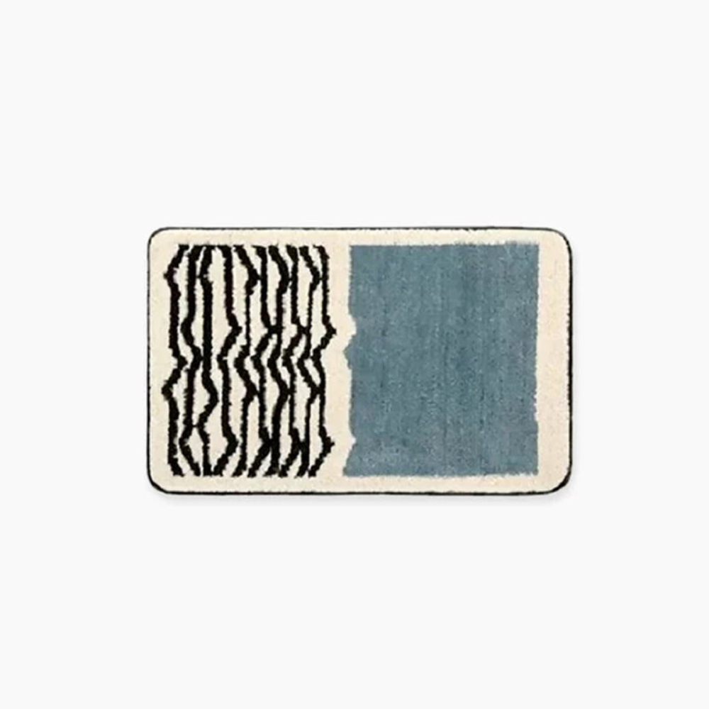 Bathroom Non-Slip Bath Mat | Abstract Modern Design