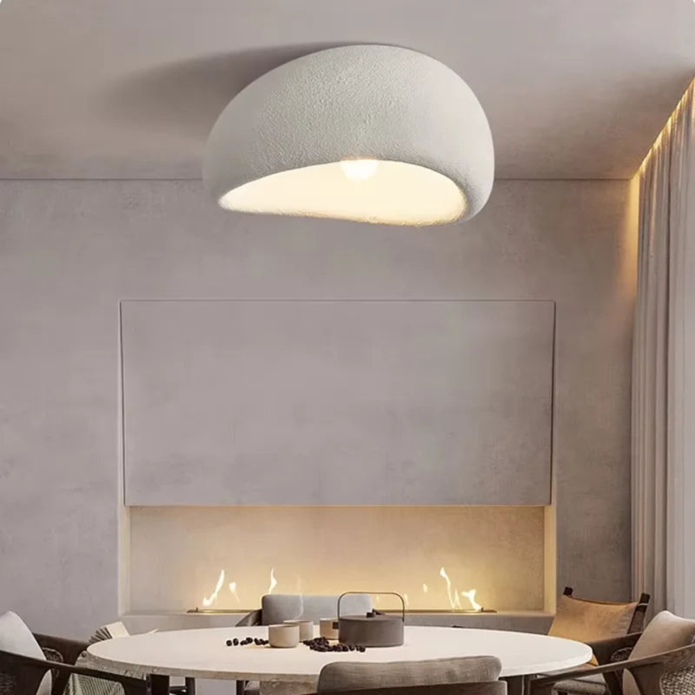 Pendant Light | Wabi-Sabi Style Hanging Fixture for Dining and Living Areas