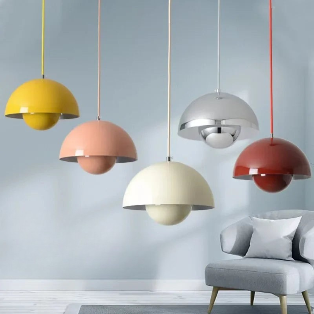 Modern Bud Pendant Light | Creative Ceiling Fixture for Bedroom or Study