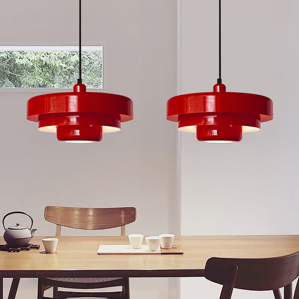 Dining Room Modern Pendant Light | Mid-Century Round