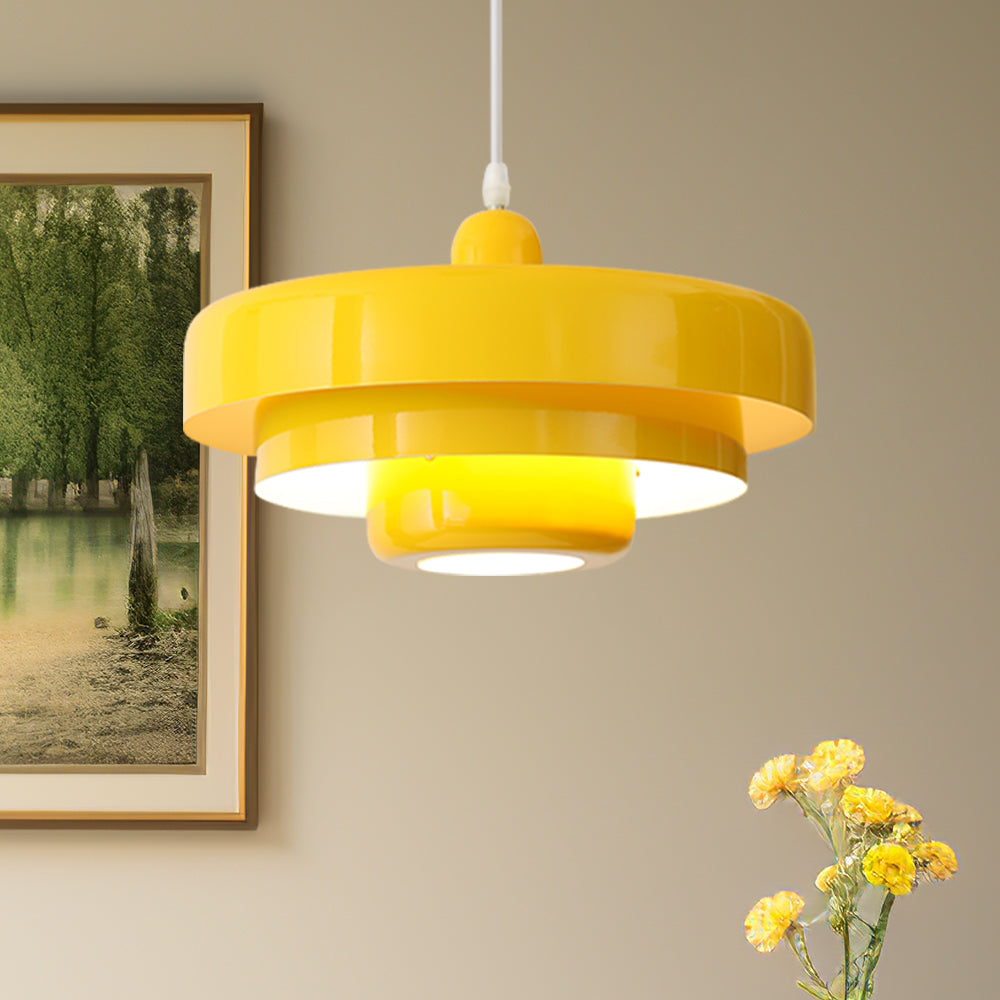 Dining Room Modern Pendant Light | Mid-Century Round