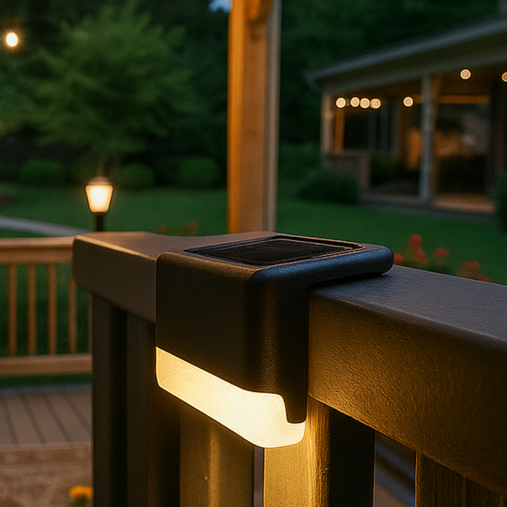 Garden Solar LED Wall Lights | Automatic Outdoor Lighting