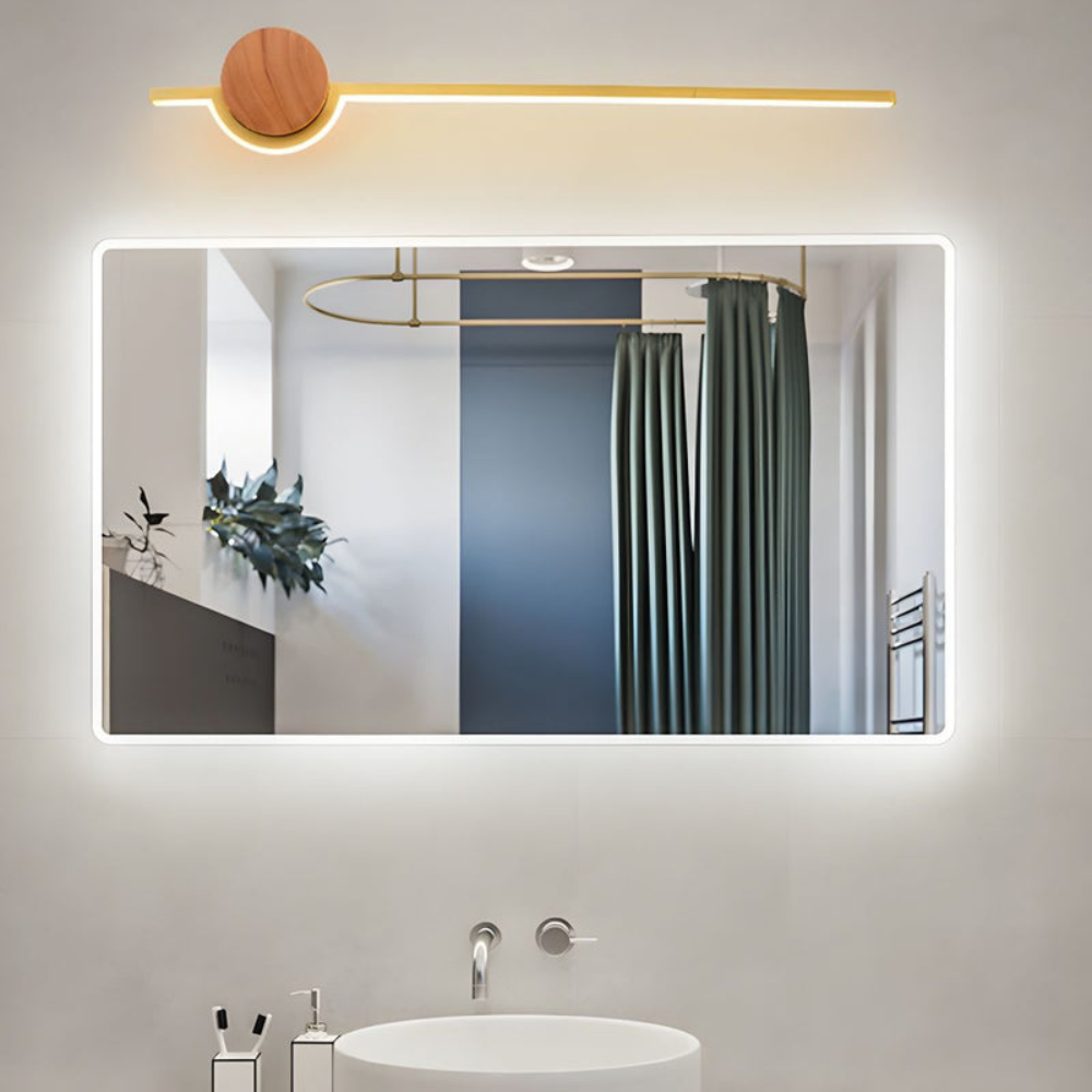 Vanity Wall Lamp | Nordic Linear Indoor Light for Bedroom or Bathroom