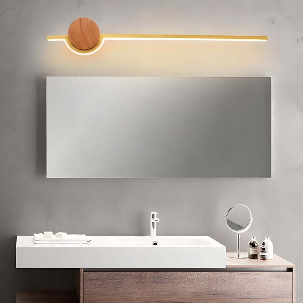 Vanity Wall Lamp | Nordic Linear Indoor Light for Bedroom or Bathroom