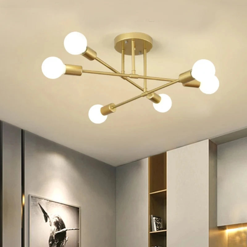 Ceiling Light | Nordic Minimalist Fixture for Living Rooms and Bedrooms
