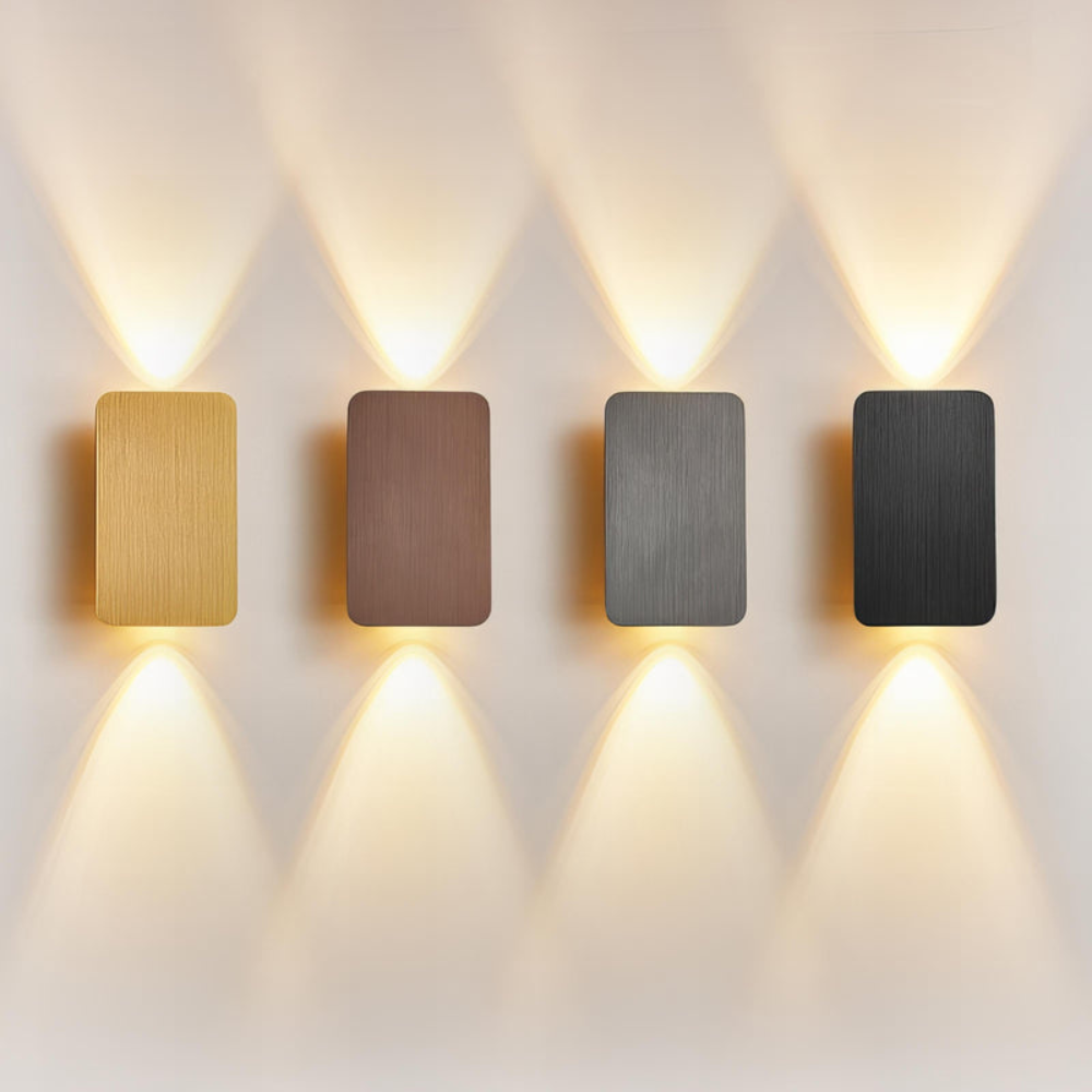 Modern Rectangular LED Wall Lamp | Sleek Indoor Lighting for Hallways and Bedrooms