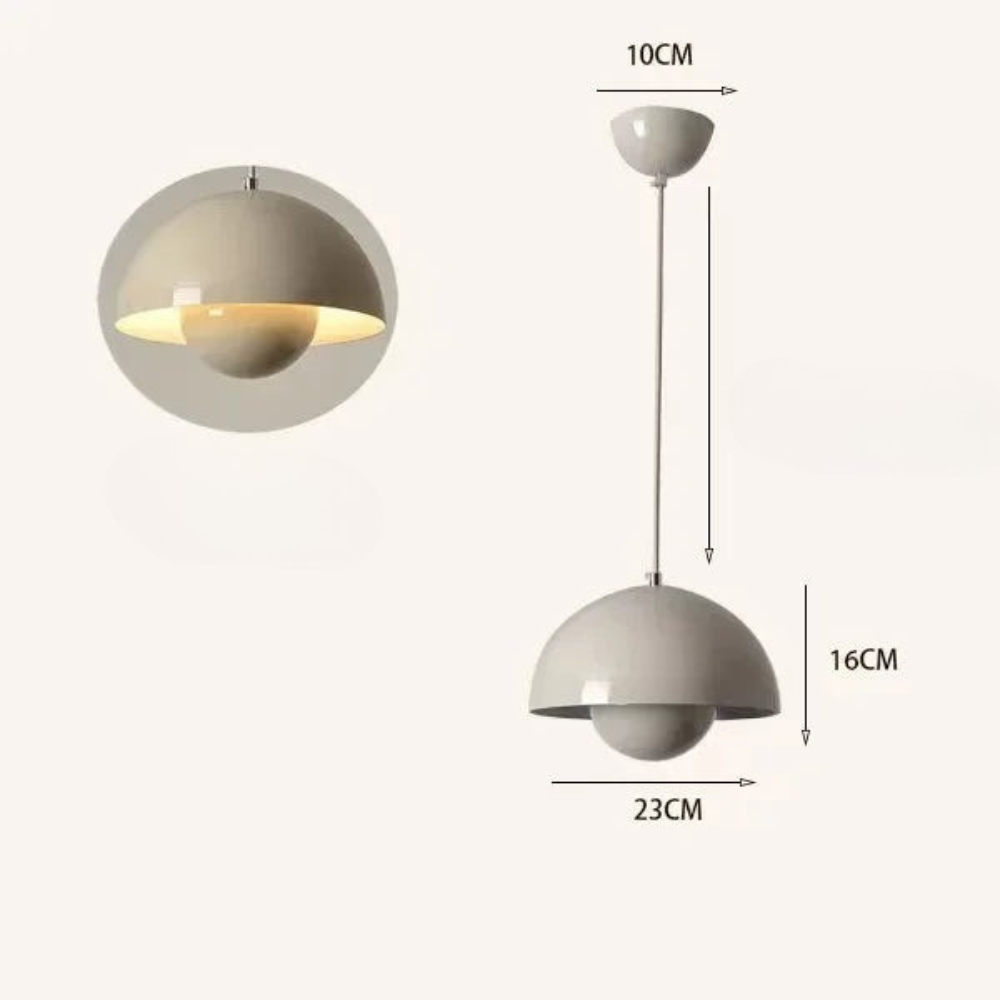Modern Bud Pendant Light | Creative Ceiling Fixture for Bedroom or Study