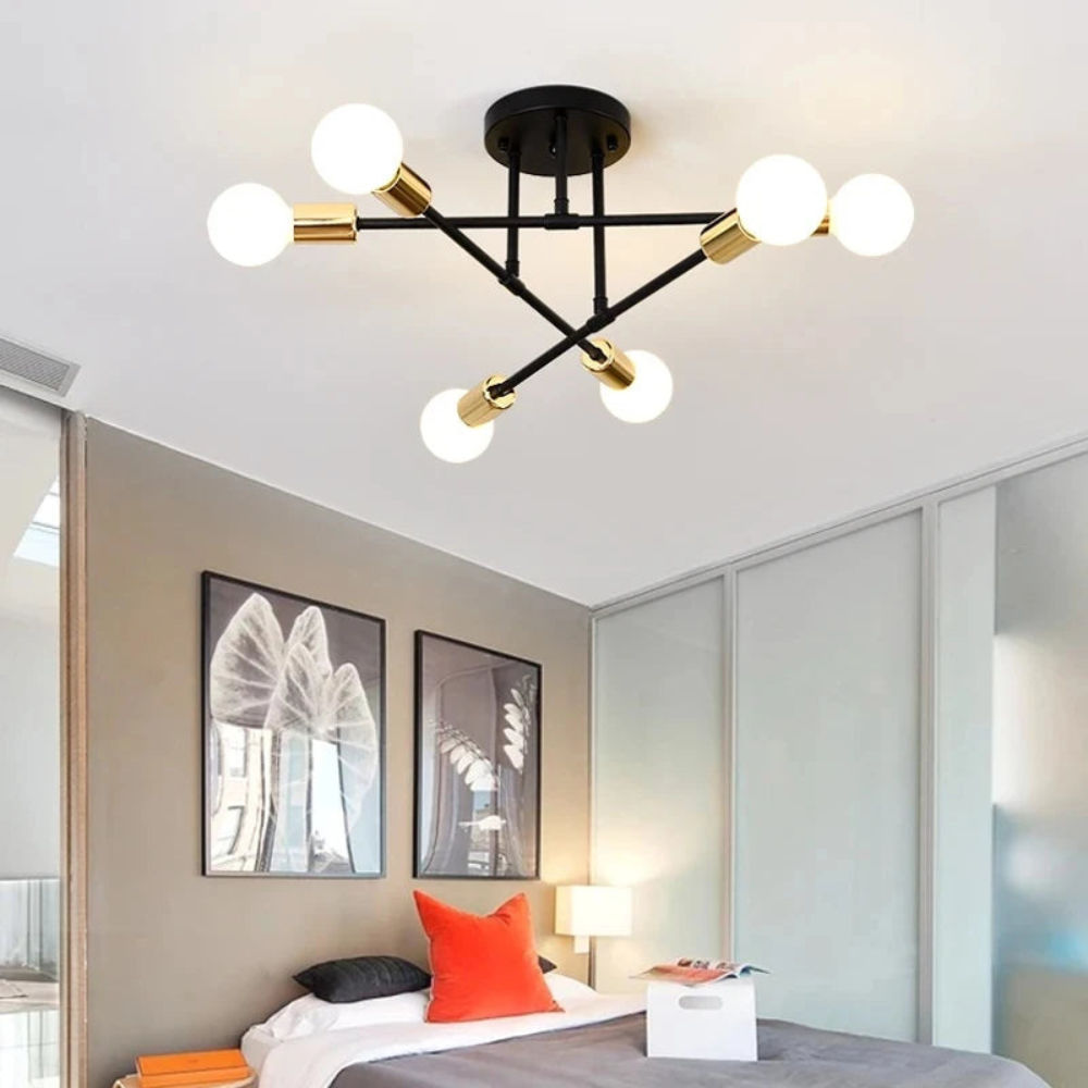Ceiling Light | Nordic Minimalist Fixture for Living Rooms and Bedrooms