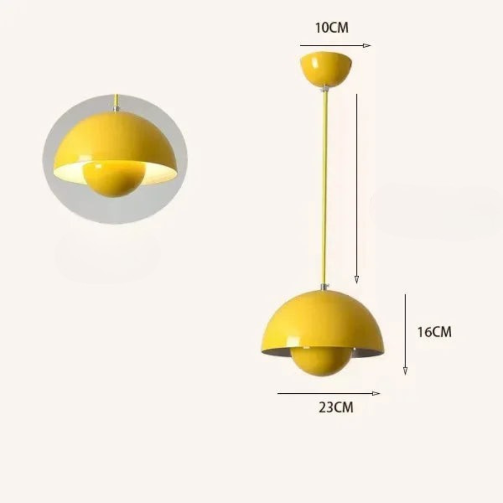 Modern Bud Pendant Light | Creative Ceiling Fixture for Bedroom or Study
