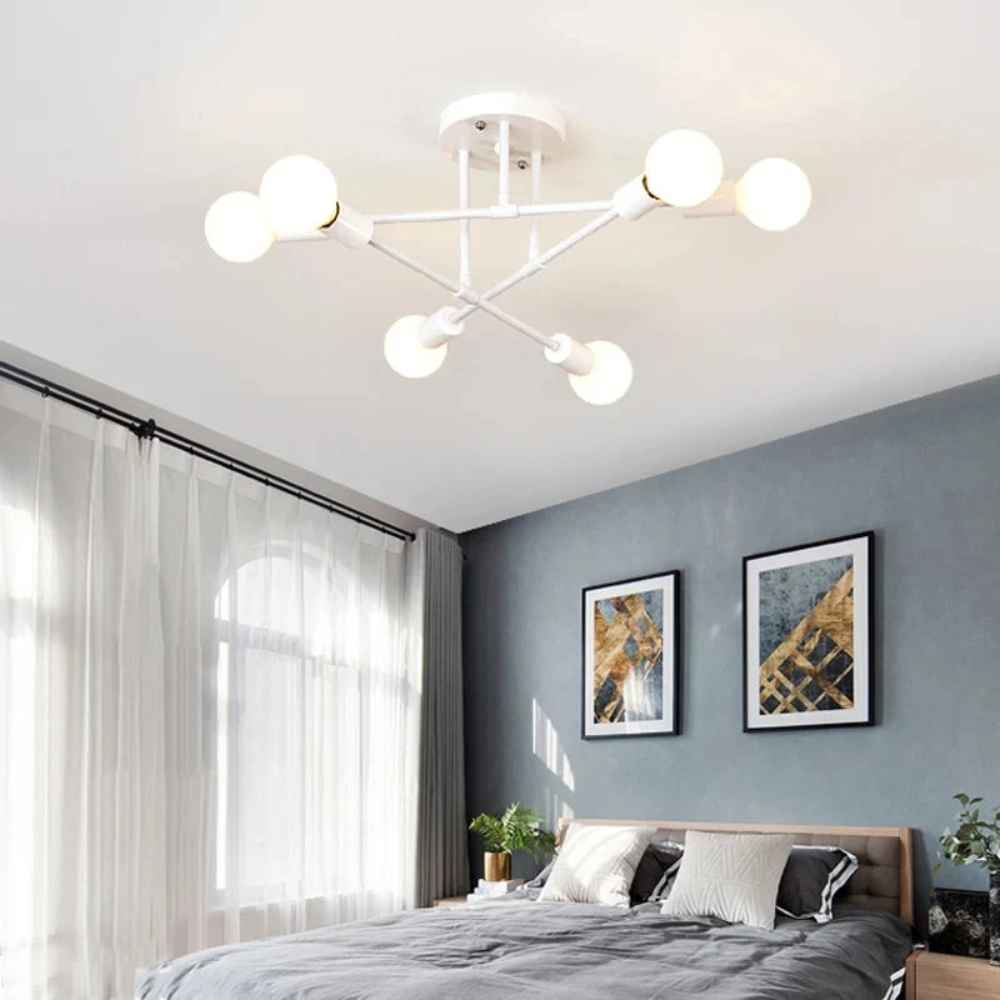 Ceiling Light | Nordic Minimalist Fixture for Living Rooms and Bedrooms