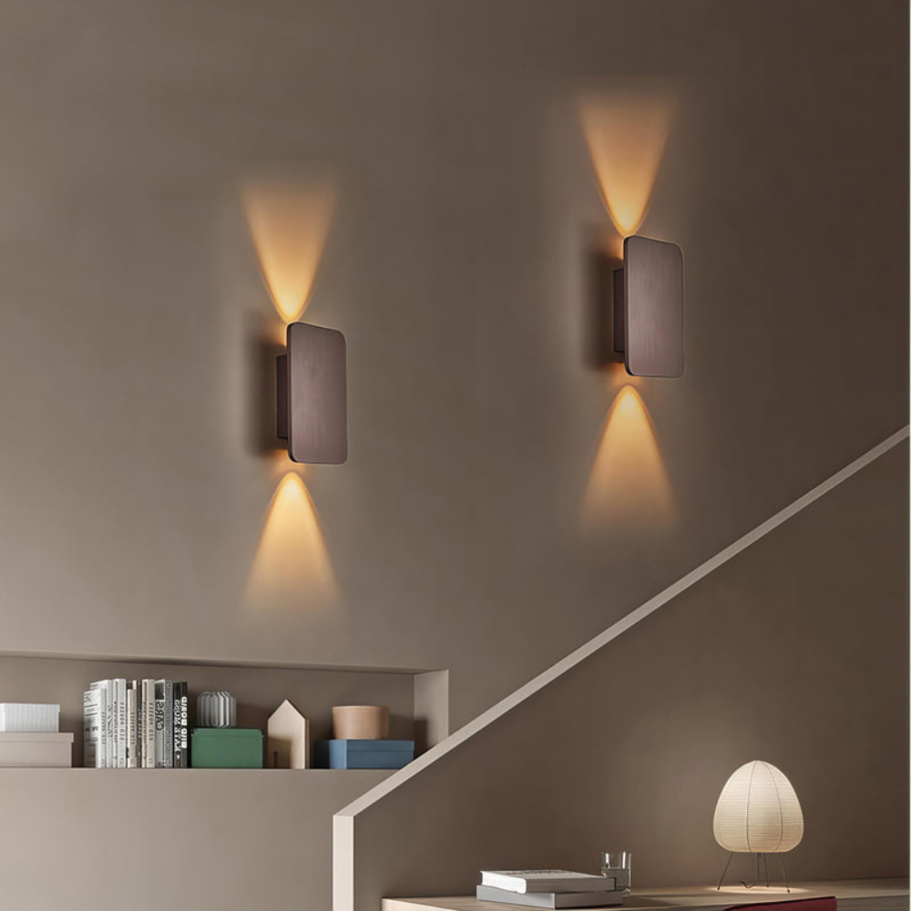 Modern Rectangular LED Wall Lamp | Sleek Indoor Lighting for Hallways and Bedrooms