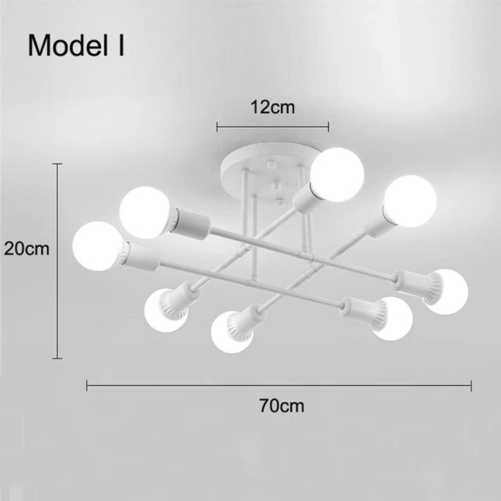 Ceiling Light | Nordic Minimalist Fixture for Living Rooms and Bedrooms