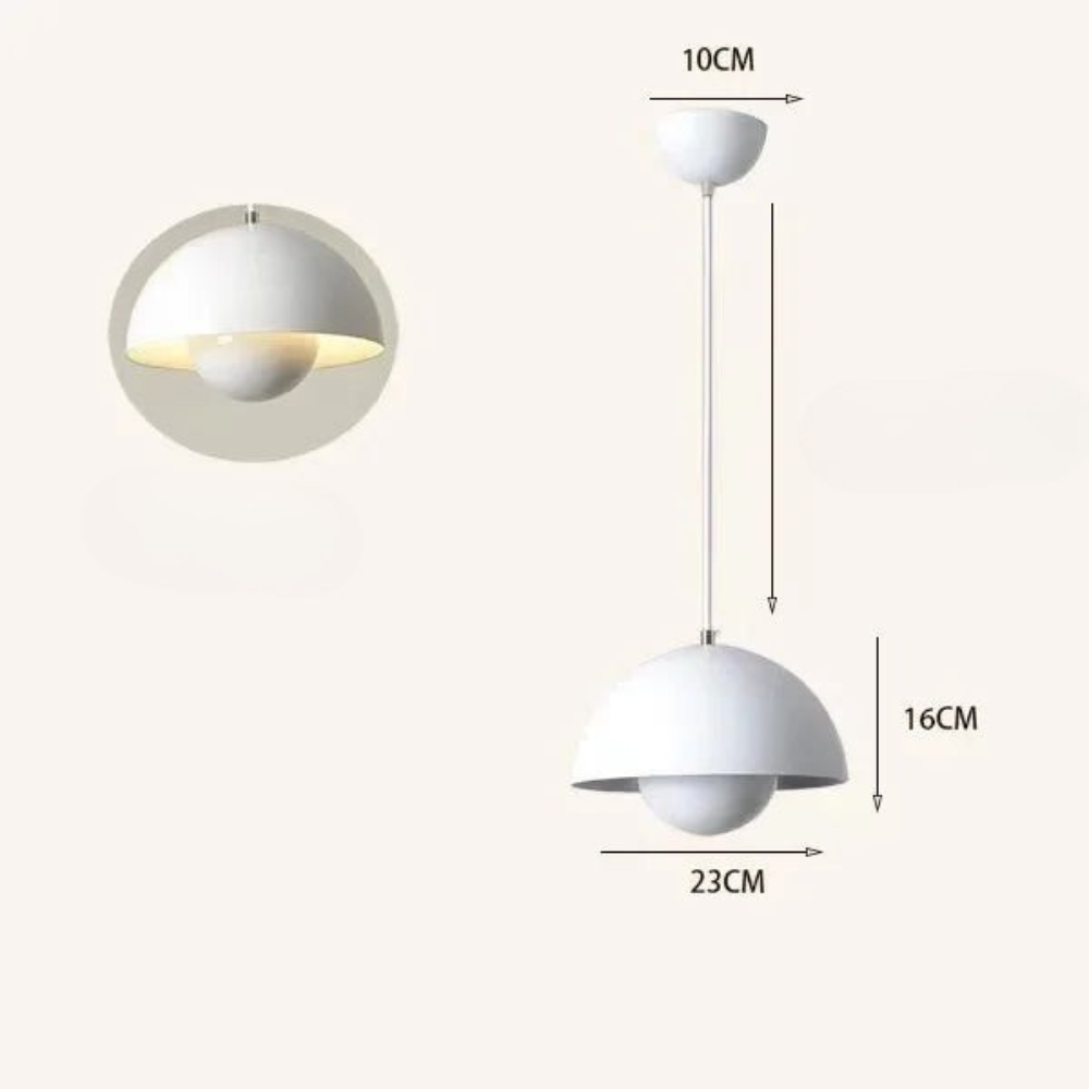 Modern Bud Pendant Light | Creative Ceiling Fixture for Bedroom or Study