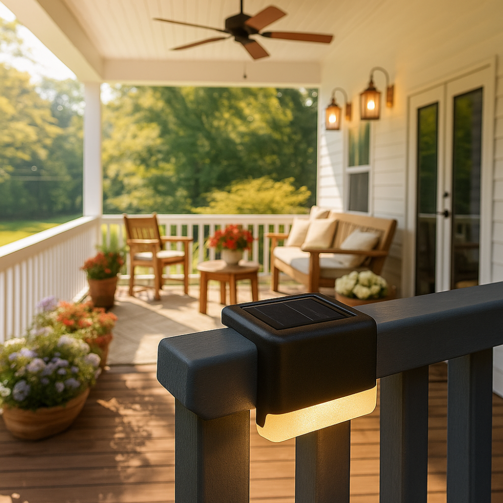 Garden Solar LED Wall Lights | Automatic Outdoor Lighting