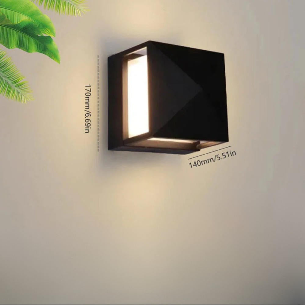 Waterproof Motion Sensor LED Wall Light | Outdoor IP66 Porch & Garden Lamp