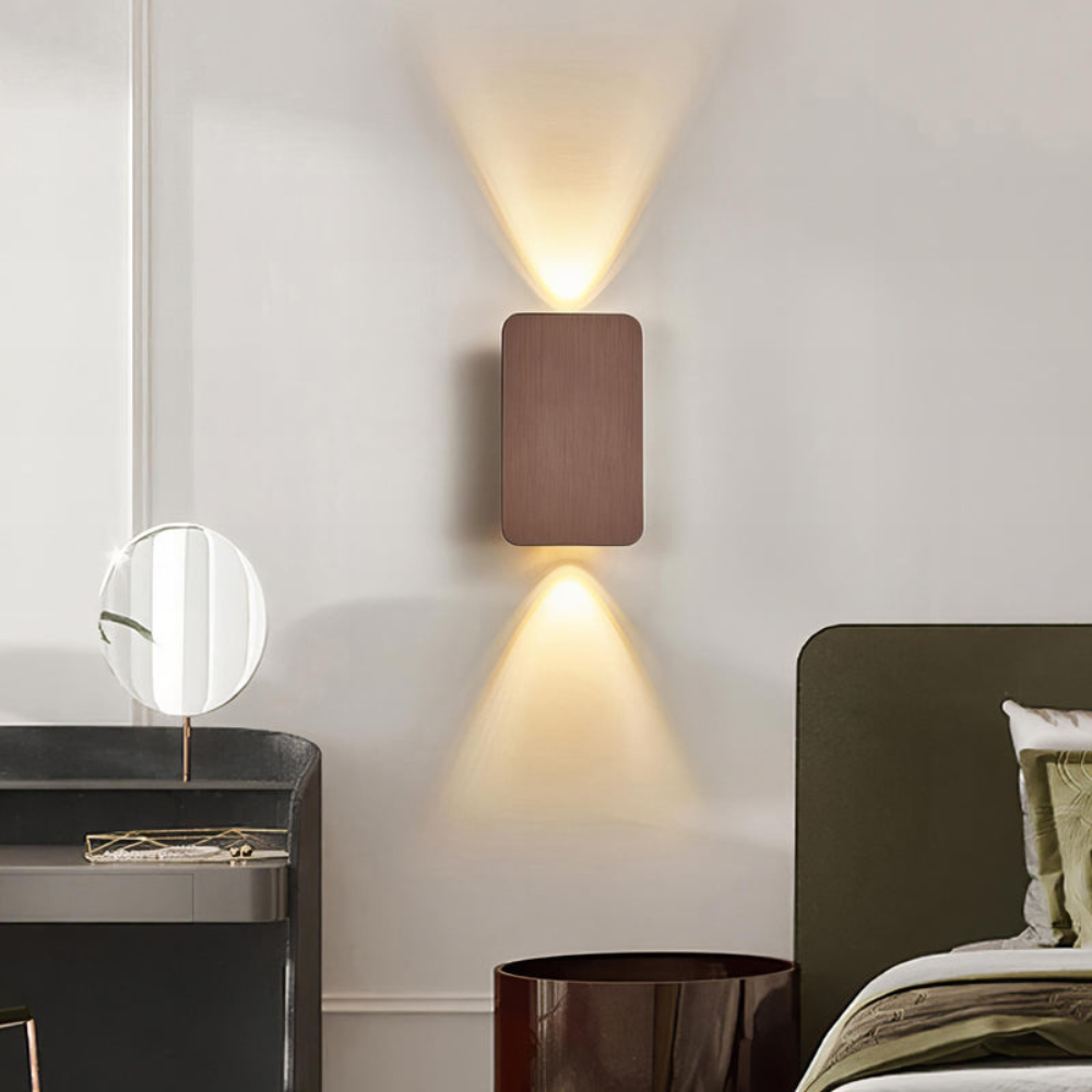 Modern Rectangular LED Wall Lamp | Sleek Indoor Lighting for Hallways and Bedrooms