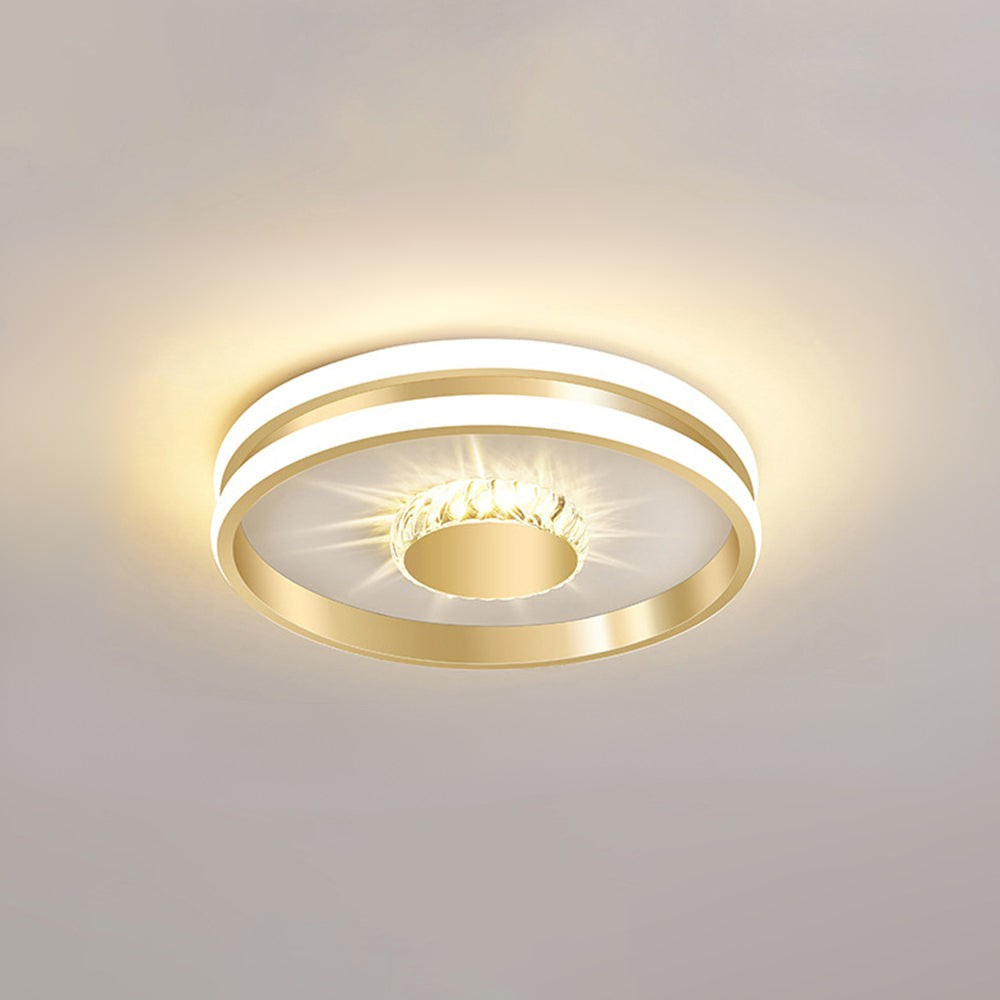Ceiling Light | Geometric Square Round LED Fixture