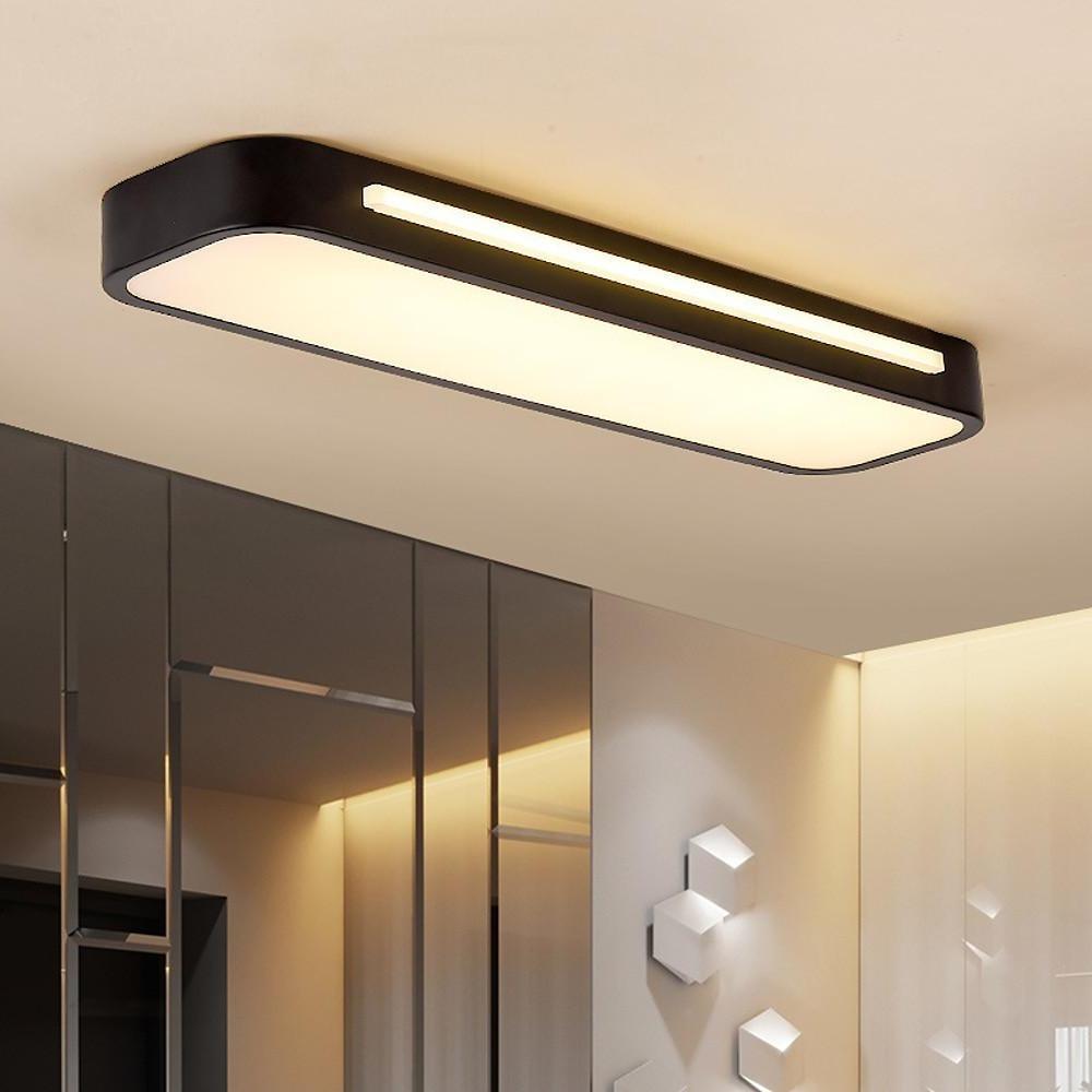 Ceiling Lights | Minimalist Nordic Long LED Fixture